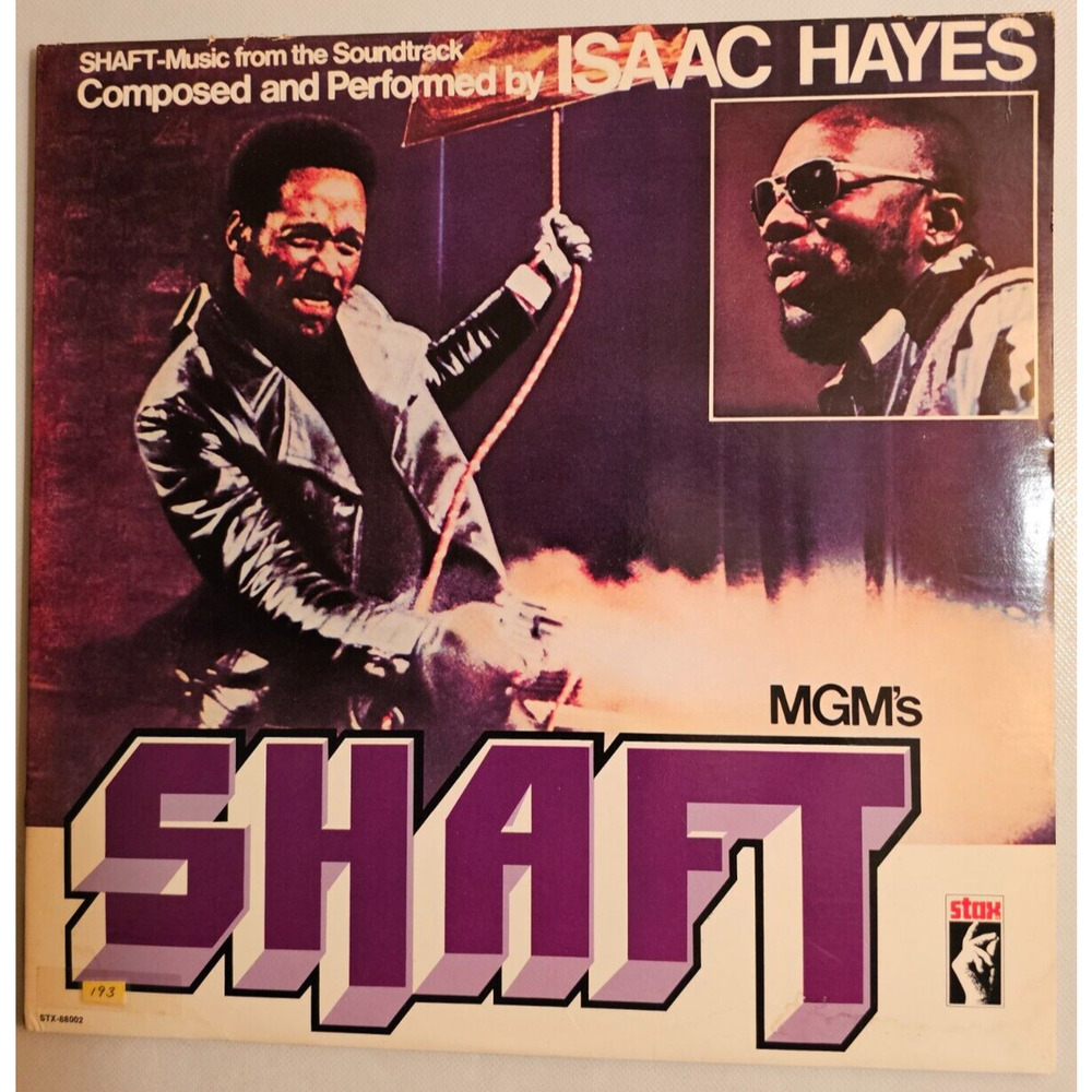 Isaac Hayes - Shaft (2xLP, Album, RE, Gat) (Stax)